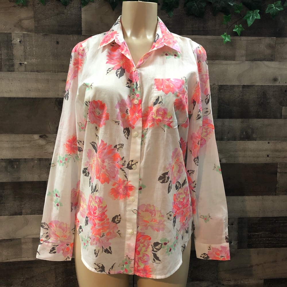 Old Navy • The Classic Shirt • Long Sleeve •SZ M